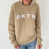 Sand  O K T W  Sweatshirt