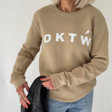 Sand  O K T W  Sweatshirt