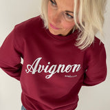 Berry Red Avignon Sweatshirt