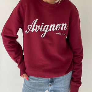 Berry Red Avignon Sweatshirt