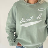 Aloe Green Saint A. Sweatshirt