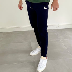 Regal Navy Letterman Track Pant