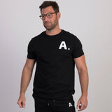 Black Letterman T-shirt