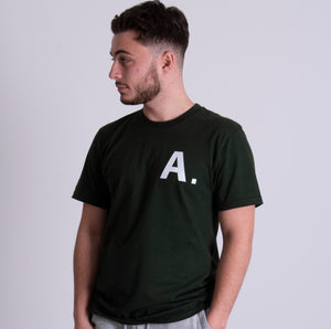 Forest Green Letterman T-shirt